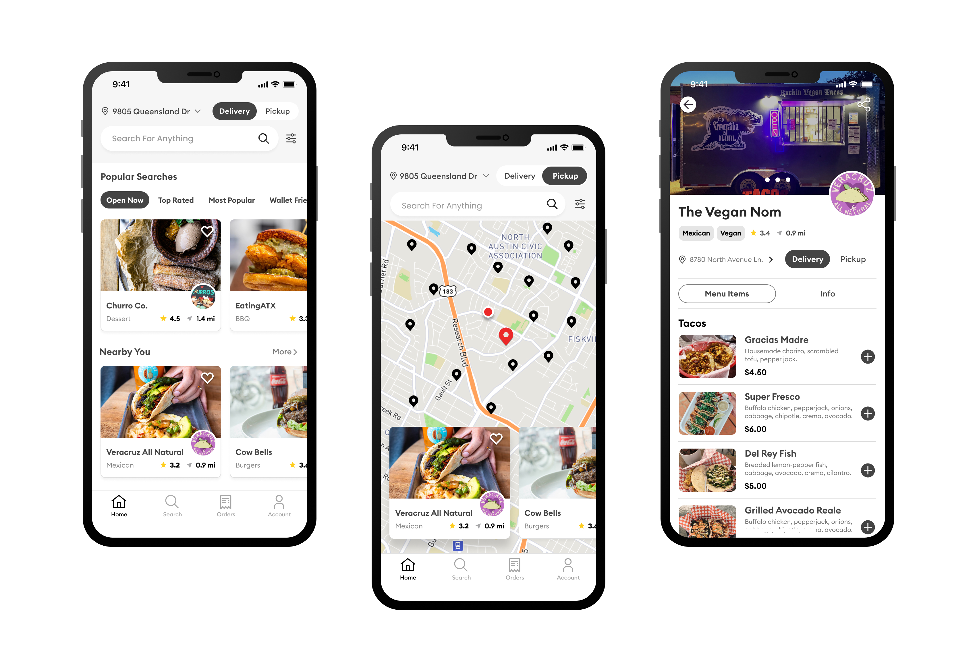 Food Truck Delivery App