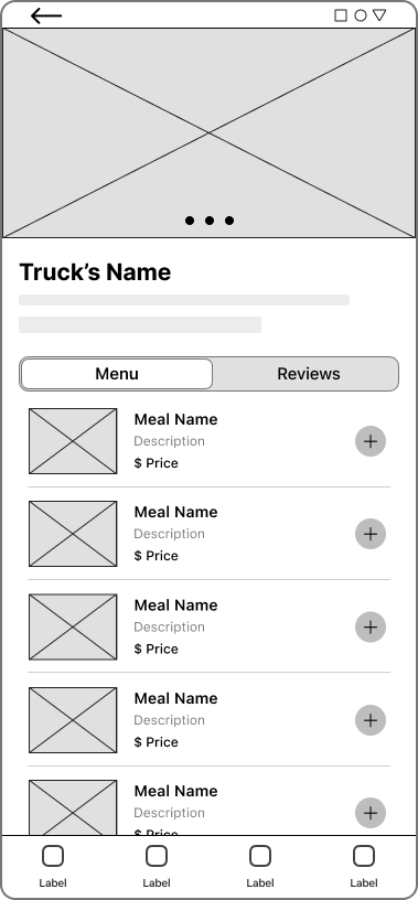 Food Truck Delivery App Case Study